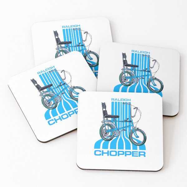 Item preview, Vintage Chopper Bike - Horizon Blue designed and sold by Bad Zombie .