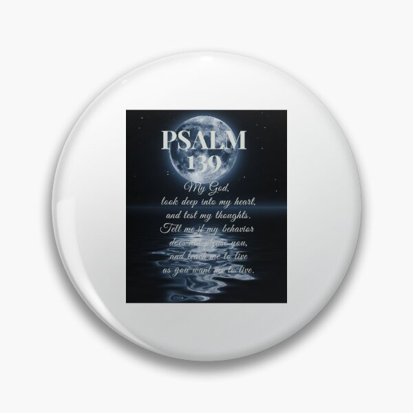 Item preview, psalm 139,Search for God's approval. designed and sold by Virtuousvogue.