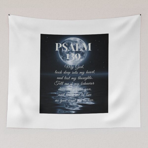 Item preview, psalm 139,Search for God's approval. designed and sold by Virtuousvogue.