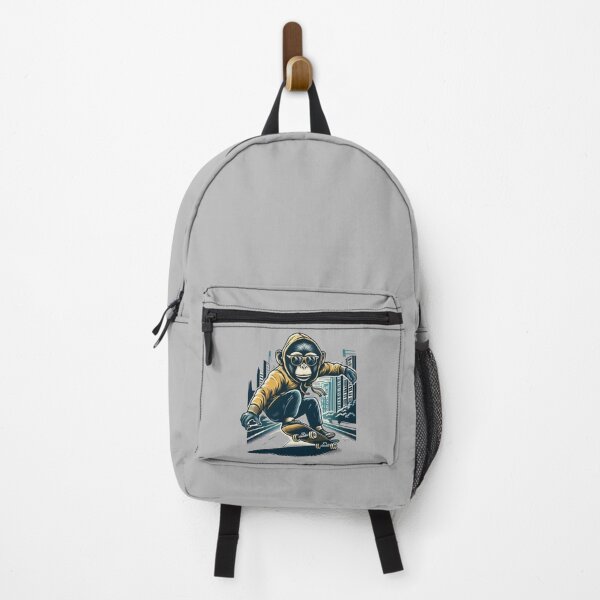 Item preview, Monkey Skateboarding designed and sold by Myra365Art.