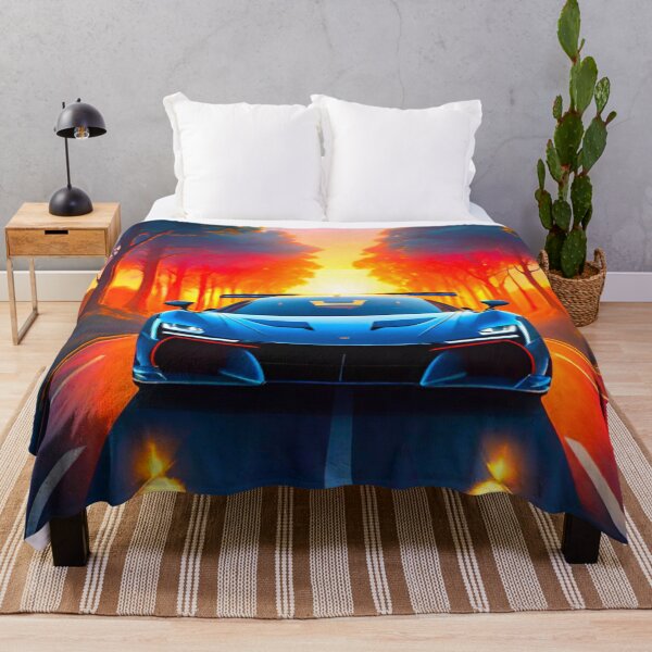 Item preview, Exquisite Supercar at Dazzling Sunset designed and sold by GrizzlyCollective.