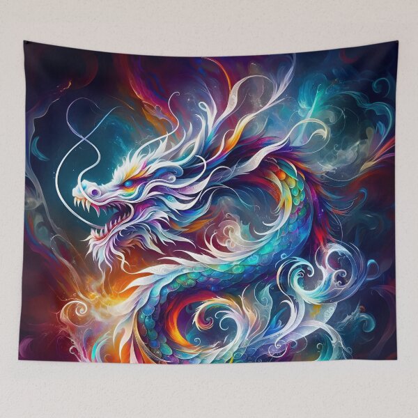 Item preview, Colorful Dragon Fantasy Art Design designed and sold by SeGoArtDesign.
