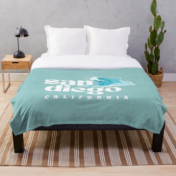 Artikelvorschau, San Diego Wave Textgrafik entworfen und verkauft von CozyThreadsCo.