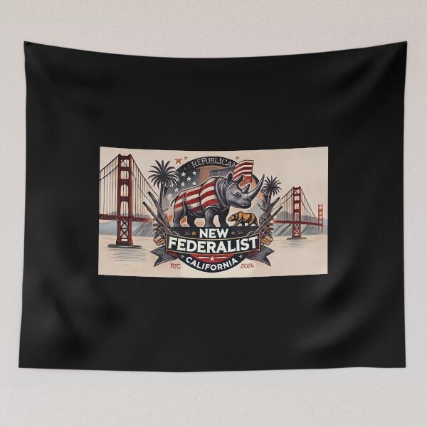 Item preview, California New Federalists designed and sold by CroakysCorner.