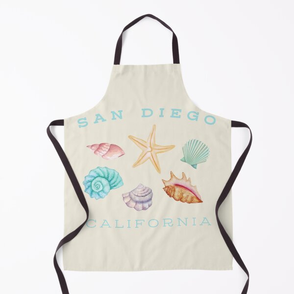 Item preview, San Diego California Shells Graphic designed and sold by CozyThreadsCo.