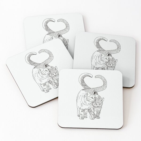 Item preview, Cats in love ,Purrfect Love designed and sold by CreationbyNiki.