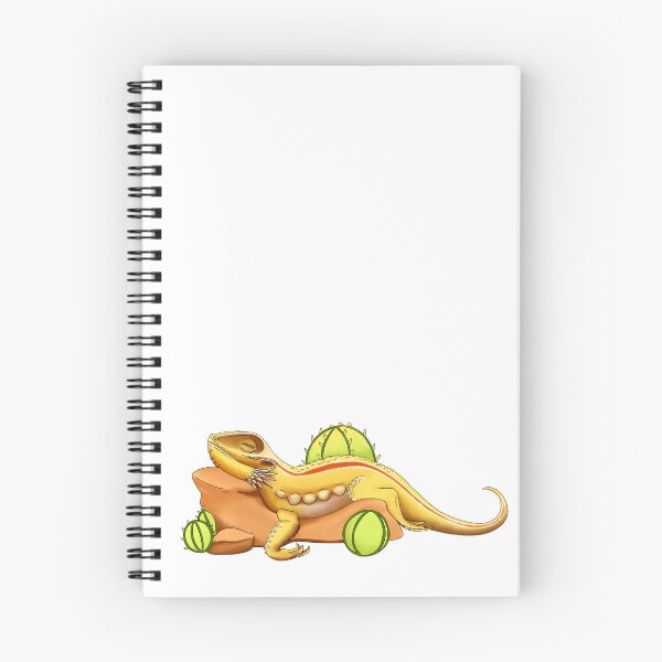 Item preview, Relaxed Yellow Bearded Dragon On Rock designed and sold by TrumpetArt25.
