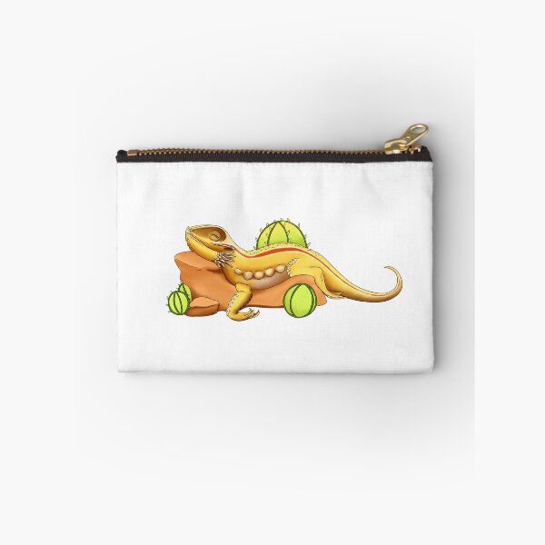 Item preview, Relaxed Yellow Bearded Dragon On Rock designed and sold by TrumpetArt25.