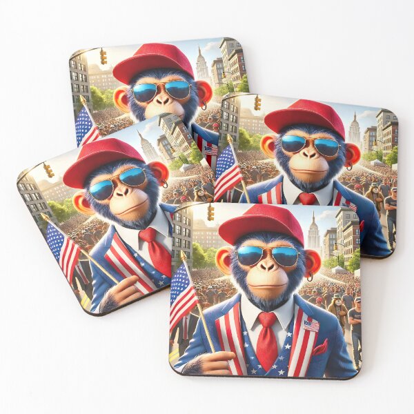 Item preview, MAGA Monkey American Patriot designed and sold by NoCompetition.