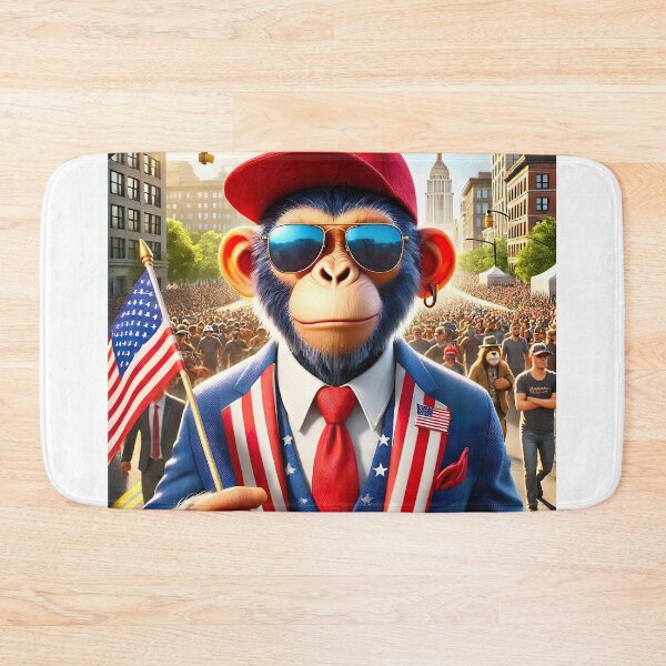 Item preview, MAGA Monkey American Patriot designed and sold by NoCompetition.