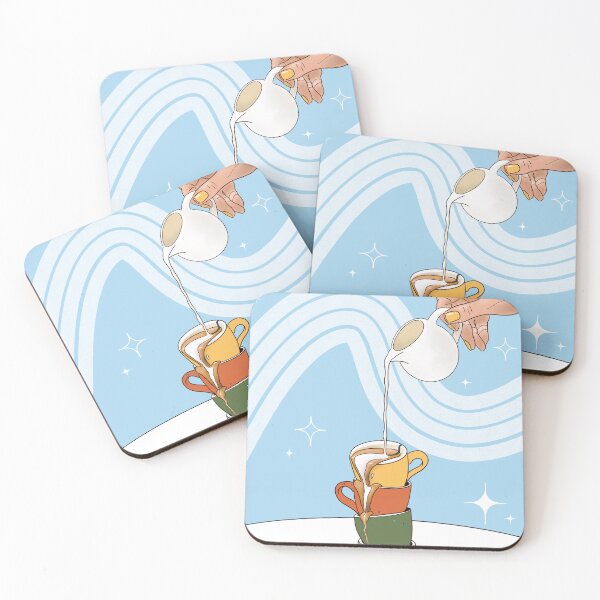Item preview, Coffee Cups And Cappuccino Poster Modern Style designed and sold by Karakhan.