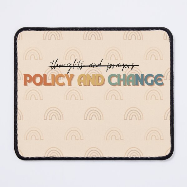 Item preview, Policy and Change Sticker designed and sold by Just-Be-Designs.