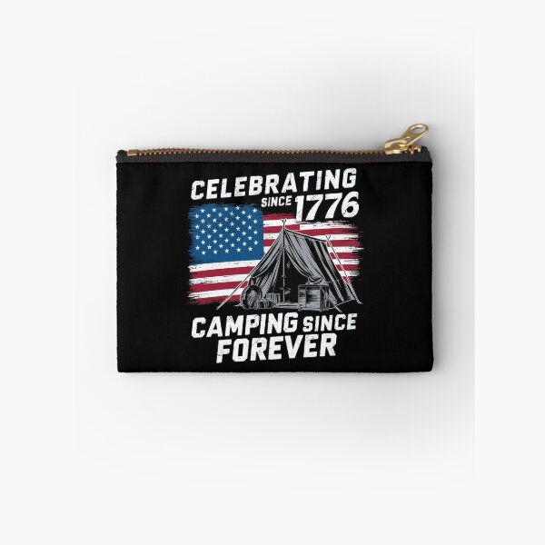 Item preview, Celebrating Since 1776, Camping Since Forever, Independence Day, United States designed and sold by decorwonders.