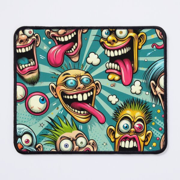 Artikelvorschau, Even more crazy faces entworfen und verkauft von mrf2thed.