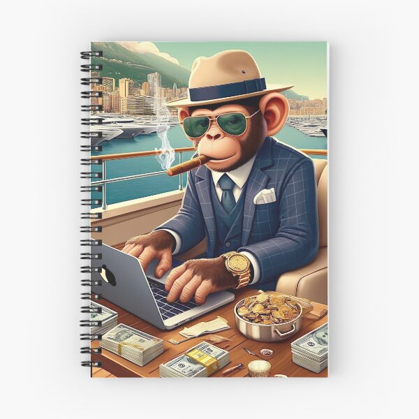 Item preview, Luxury lifestyle monkey designed and sold by NoCompetition.