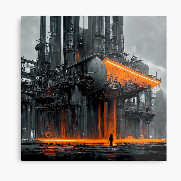 Item preview, Neon Orange Falls designed and sold by Phase27.