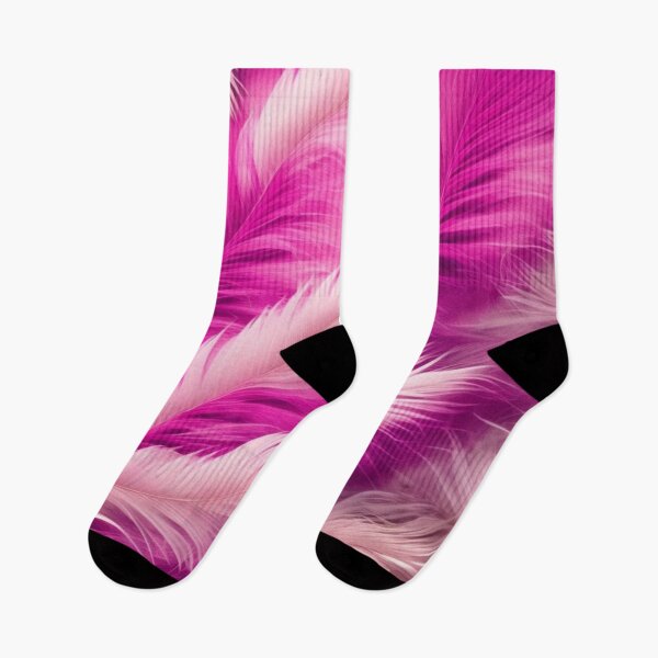 Item preview, Hot Pink & Baby Pink Feather Pattern designed and sold by PinkGoddessLove.