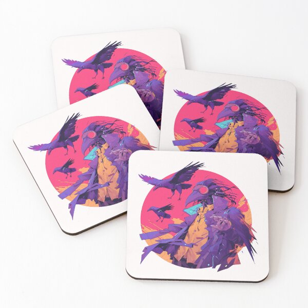 Item preview, Cyber crow // crow // Cool Animal // Cyber Animal // Future Animal Art // Animal Warrior // Animal Cute Art // Gaming Aesthetic stickers designed and sold by SMARTKIT  DESIGNAGENCY.