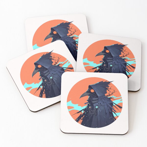 Item preview, Cyber crow // crow // Cool Animal // Cyber Animal // Future Animal Art // Animal Warrior // Animal Cute Art // Gaming Aesthetic stickers designed and sold by SMARTKIT  DESIGNAGENCY.