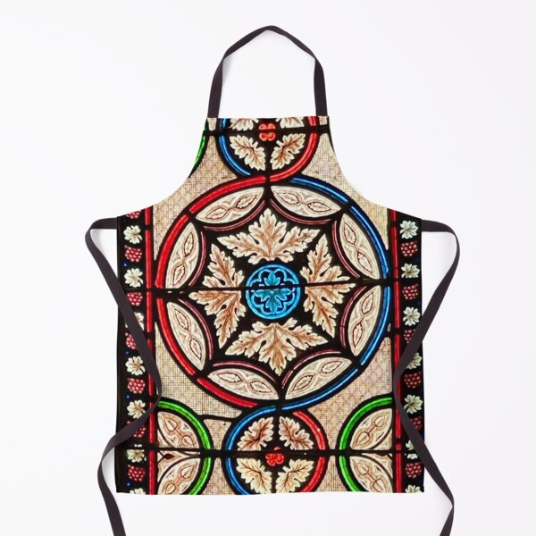 Item preview, Stained Glass Window in Cathedral of Dinan, Brittany, France designed and sold by ricoflinn.