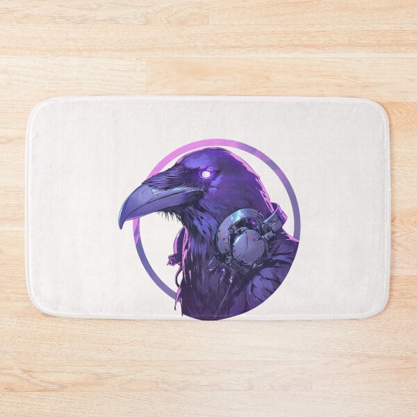 Item preview, Cyber crow // crow // Cool Animal // Cyber Animal // Future Animal Art // Animal Warrior // Animal Cute Art // Gaming Aesthetic stickers designed and sold by SMARTKIT  DESIGNAGENCY.