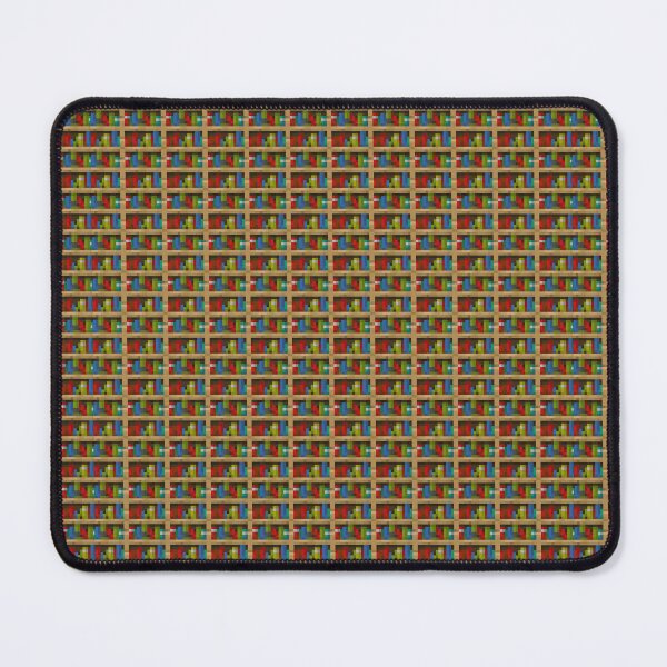 Item preview, Bookshelf Minecraft Pattern Texture designed and sold by Kubala Designs.