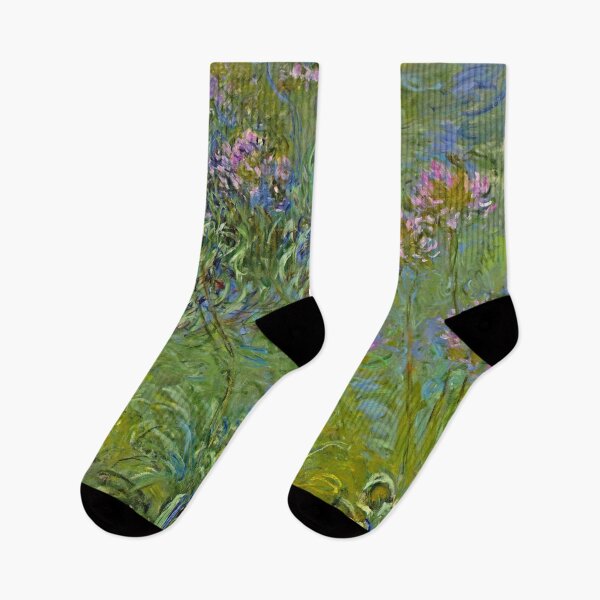 Item preview, Agapanthus Flowers - Claude Monet designed and sold by dottyshai.