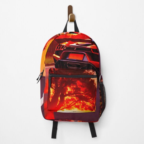 Item preview, Radiant Red Supercar at Sunset designed and sold by GrizzlyCollective.