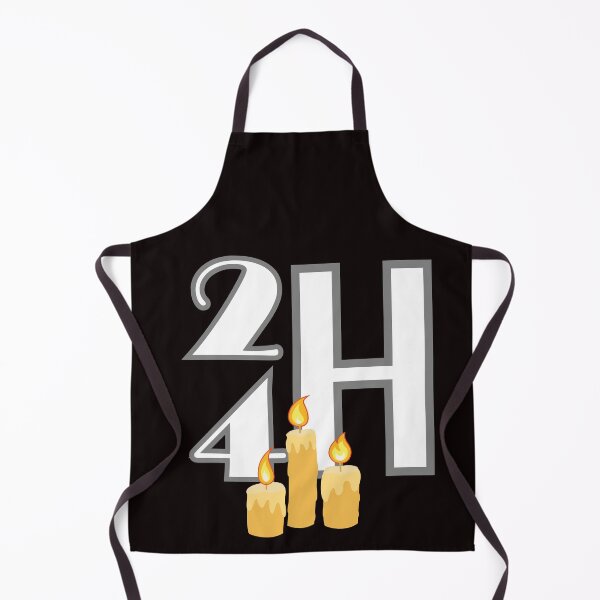 Item preview, Candles with the inscription 24H designed and sold by Lucky Day Shop 777.