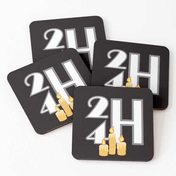 Item preview, Candles with the inscription 24H designed and sold by Lucky Day Shop 777.
