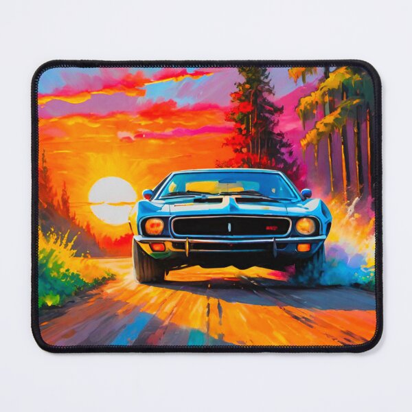 Item preview, Sunset Thunder: The Muscle Car’s Last Roar designed and sold by GrizzlyCollective.