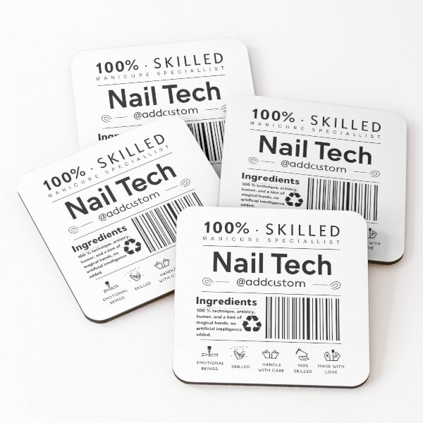 Item preview, Nail Tech, Nail Artist, Manicurist, Personalized, Cosmetology Grad, Nail Technician, Salon designed and sold by Creatiforge.