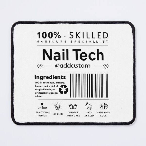 Item preview, Nail Tech, Nail Artist, Manicurist, Personalized, Cosmetology Grad, Nail Technician, Salon designed and sold by Creatiforge.