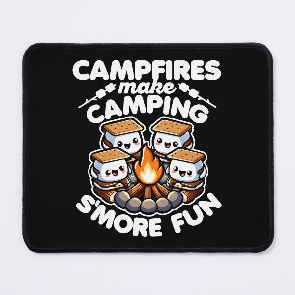 Item preview, Campfires Make Camping Smore Fun designed and sold by DetourShirts.