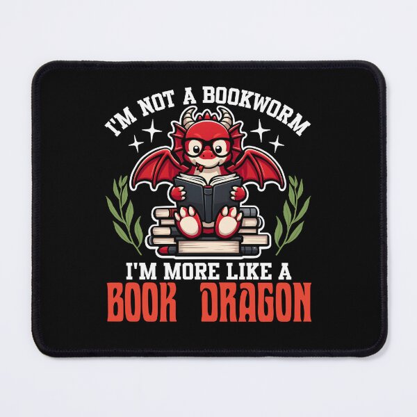 Item preview, I'm Not a Bookworm I'm More Like a Book Dragon designed and sold by DetourShirts.