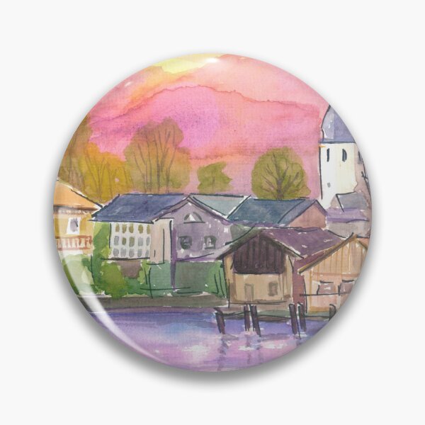 Item preview, Arrival at the Fraueninsel on Lake Chiemsee designed and sold by artshop77.