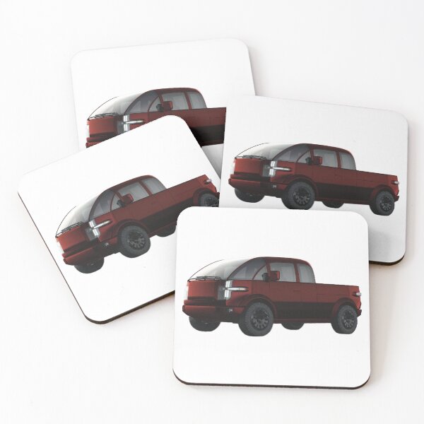 Item preview, Canoo Pickup Truck Red (GOEV) designed and sold by Bjammer.