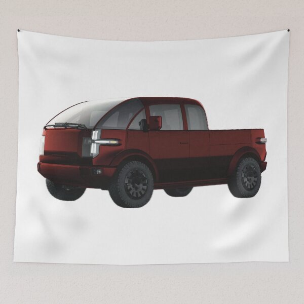 Item preview, Canoo Pickup Truck Red (GOEV) designed and sold by Bjammer.