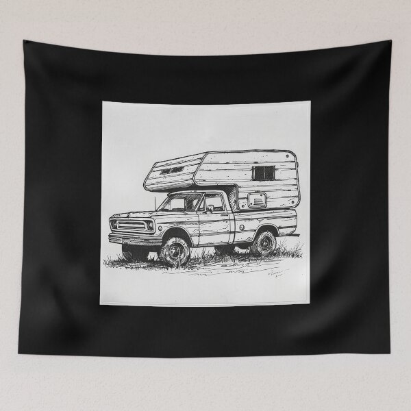 Item preview, Pickup camper designed and sold by Delicate-AI.
