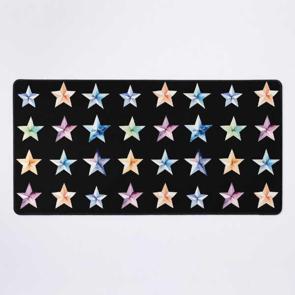 Item preview, Dreamy Pastel Crystal Stars Watercolor designed and sold by GoodSparrow.