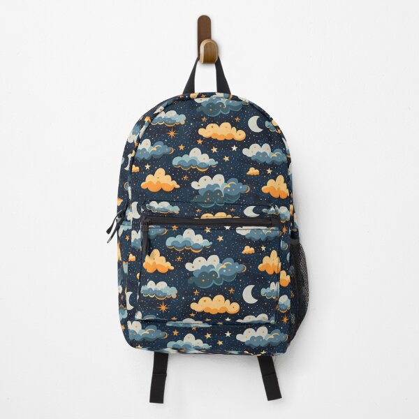 Item preview, Retro Cloudy Night Skies designed and sold by palaco210.