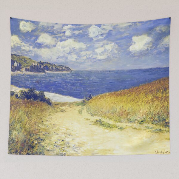Artikelvorschau, Gasse bei Pourville - Claude Monet entworfen und verkauft von dottyshai.