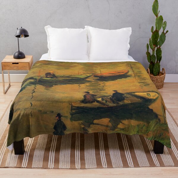 Item preview, Anglers on the Seine at Poissy - Claude Monet designed and sold by dottyshai.