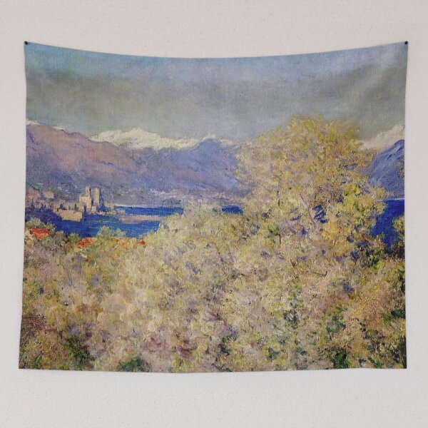 Item preview, Antibes - Vista de los jardines de Salis - Claude Monet designed and sold by dottyshai.