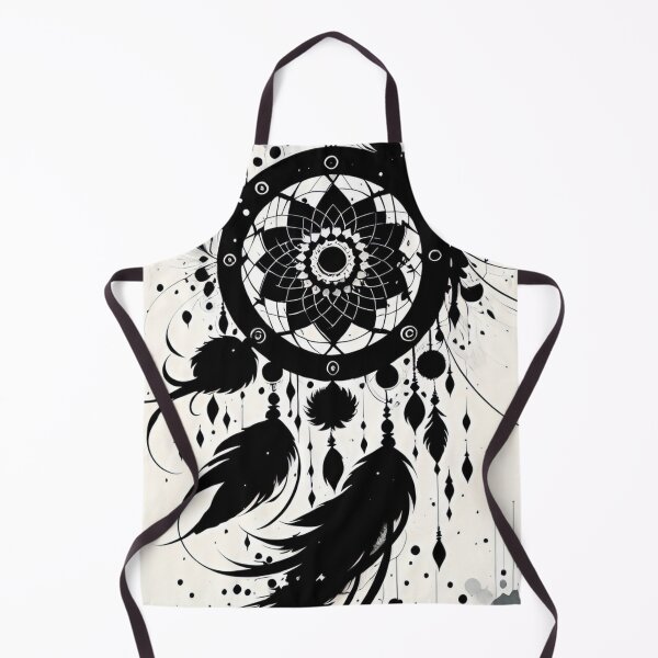 Item preview, amulet, dreamcatcher, drawing, ink, designed and sold by DonnaBlankaArt.