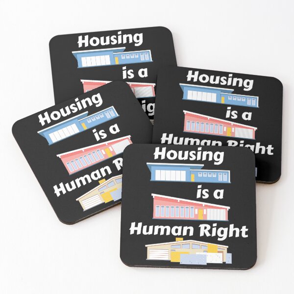 Item preview, Housing is a Human Right - Mid Century Modern Homes designed and sold by WigOutlet.