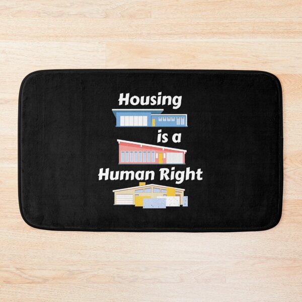 Item preview, Housing is a Human Right - Mid Century Modern Homes designed and sold by WigOutlet.