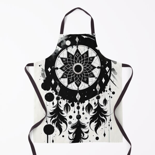 Item preview, amulet, dreamcatcher, drawing, ink, designed and sold by DonnaBlankaArt.