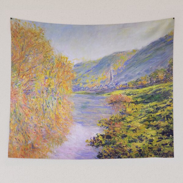 Item preview, Orillas del Sena en Jeufosse, Otoño - Claude Monet designed and sold by dottyshai.
