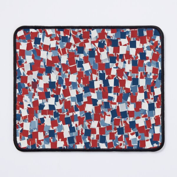 Item preview, Abstract Red White and Blue Pattern designed and sold by calibrit.